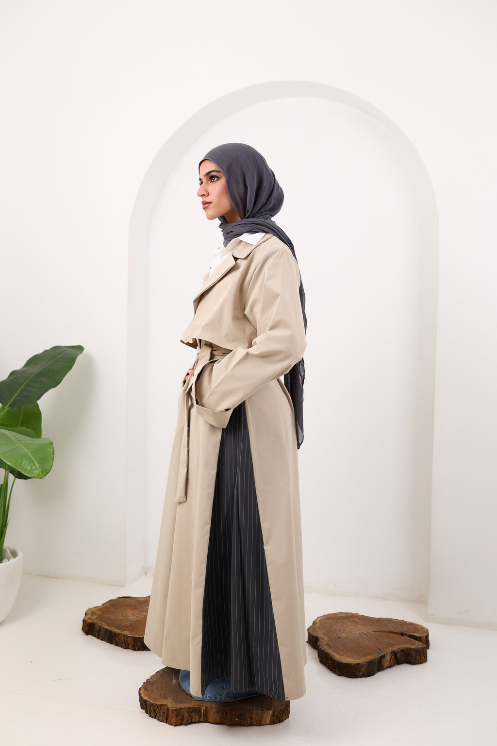 Desert Calm trench Coat