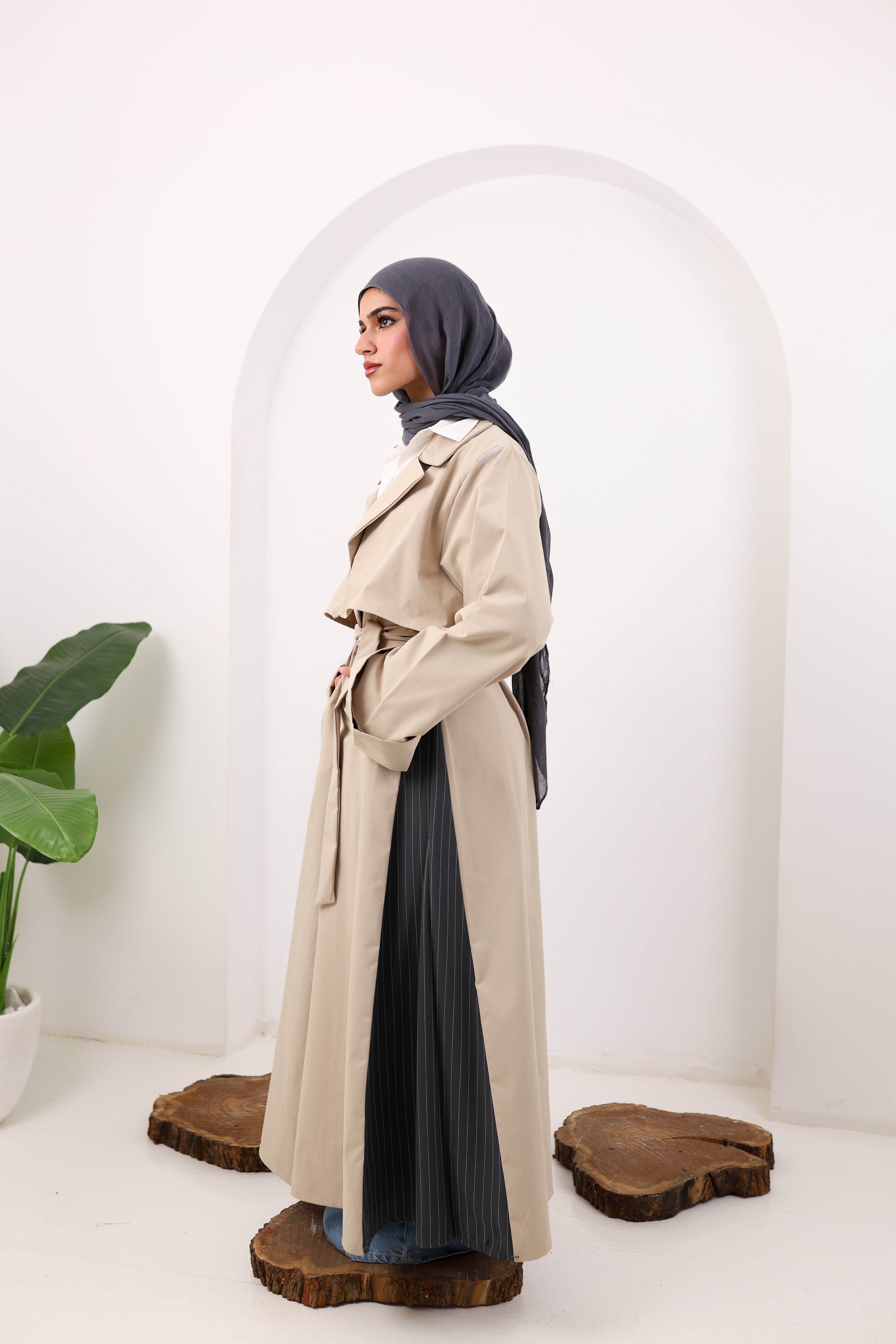 Desert Calm trench Coat