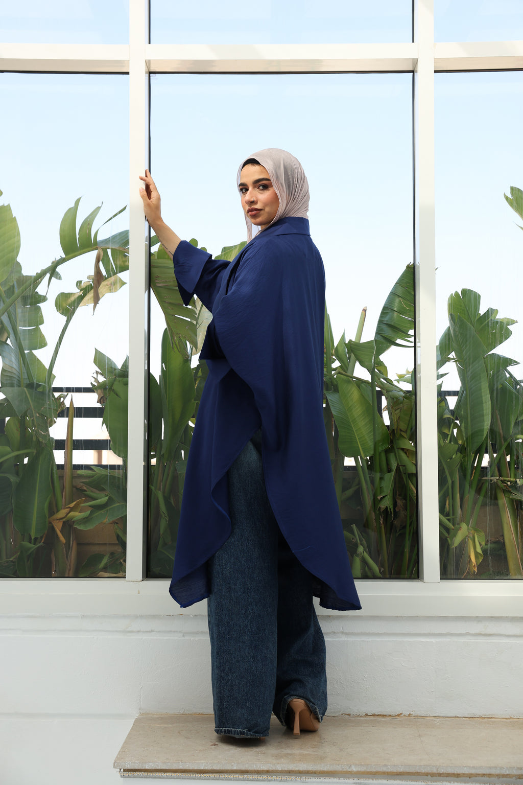 Lilt Chemise - Navy Blue